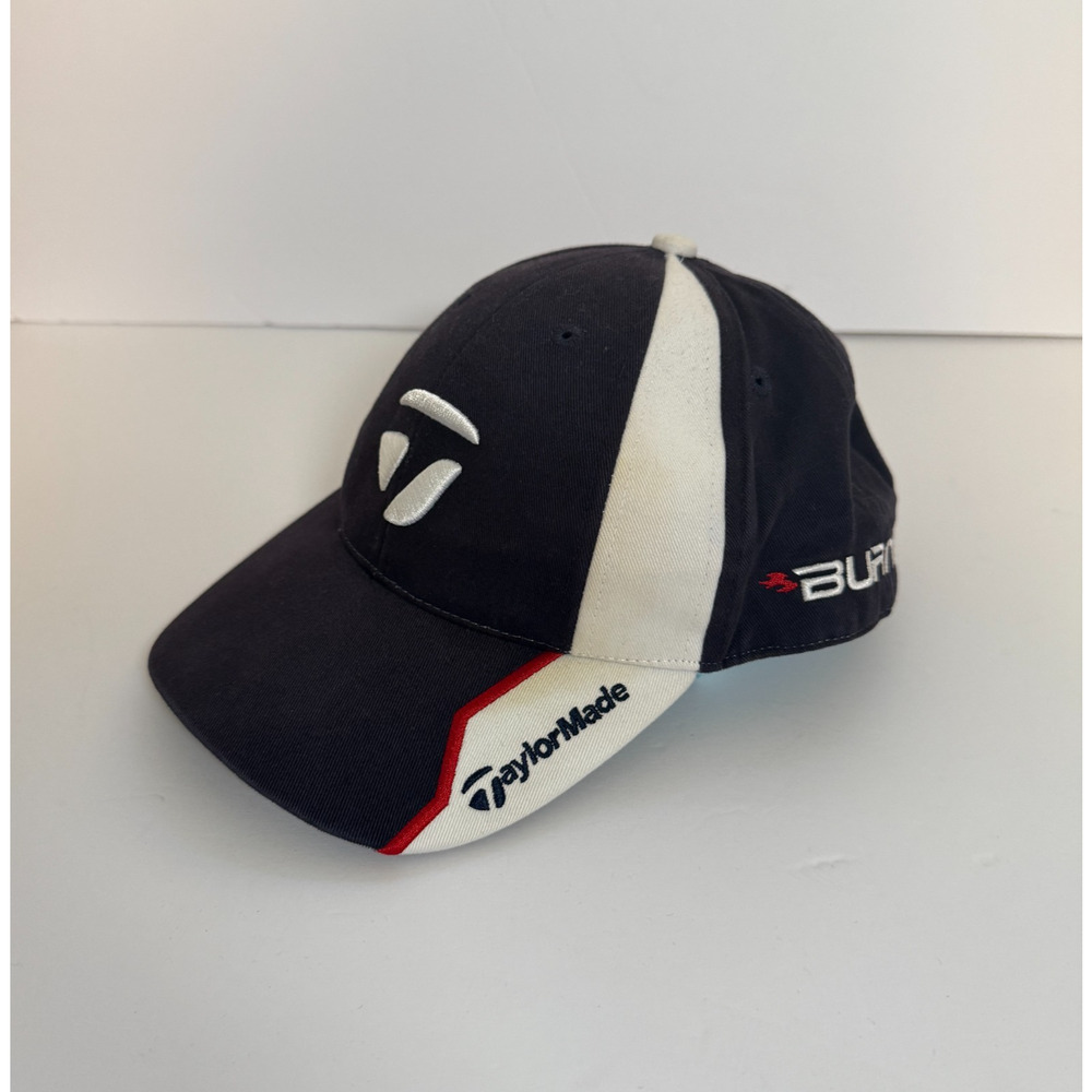 TaylorMade Hat Mens‎ One Size Blue White Strapback Burner Golf R7 Cap Tmax Gear